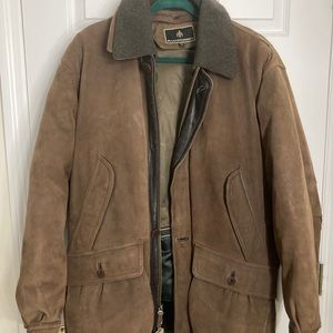 RFT by RAINFOREST MEN'S SUEDE LEATHER JACKET